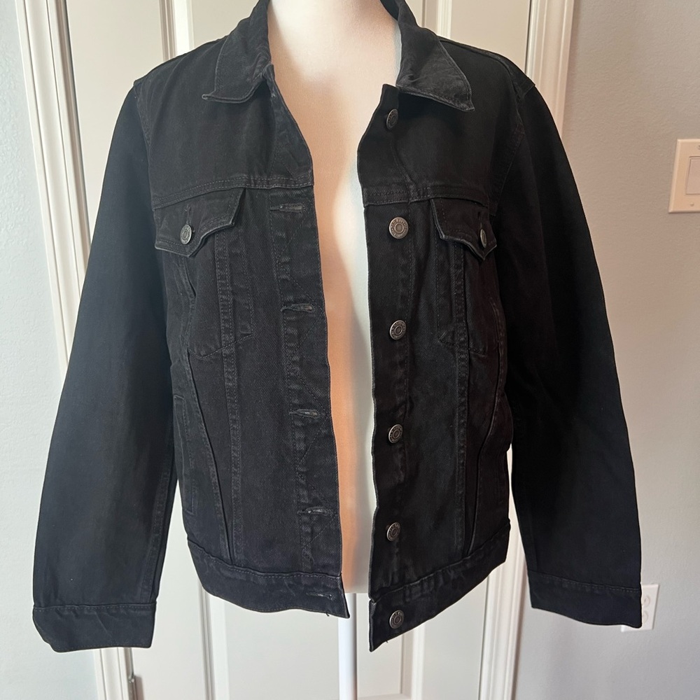 Old Navy Black Denim Jacket